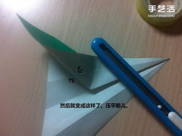 白天鹅折纸图解教程 纸折天鹅的方法步骤