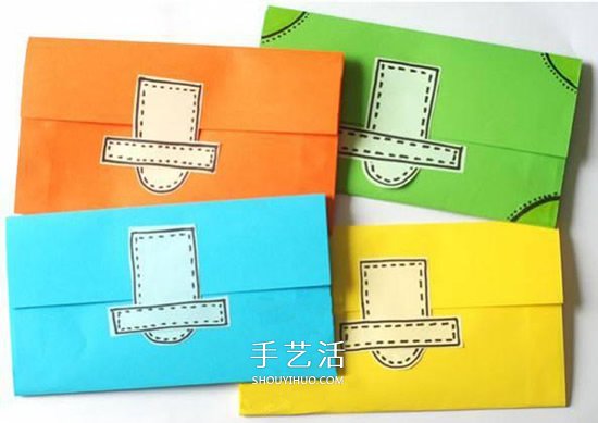 纸钱包的折法最简单 儿童折纸钱包图解教程
