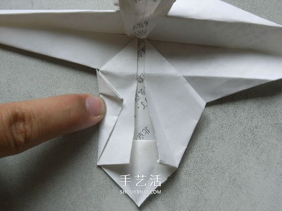 阿凡达毒蝎直升飞机的折纸方法图解教程