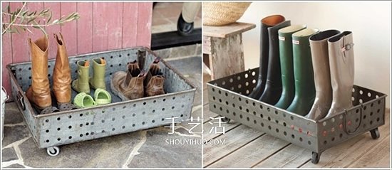 15种自制鞋架的创意 把家中整理的井井有条