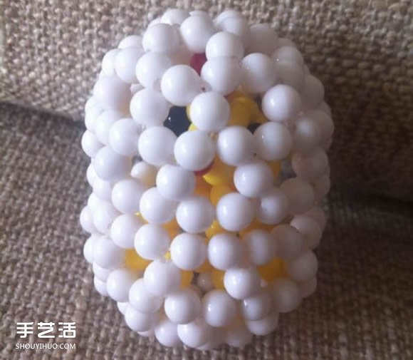 串珠手工艺品制作教程：孵化的小鸡