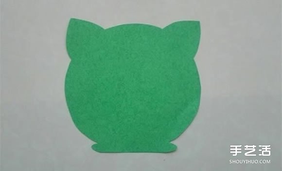 幼儿园小猫头饰图片 简单卡纸小猫帽子的做法
