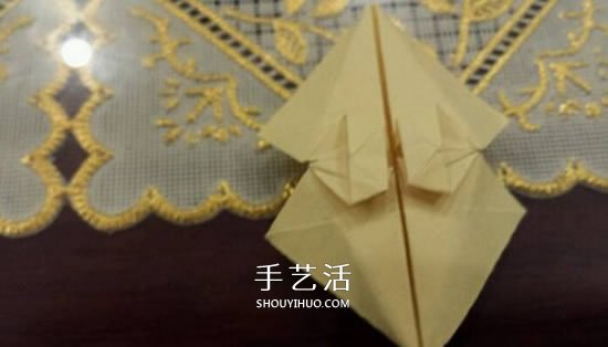 漂亮立体雨伞折纸图解 纸雨伞的折法步骤图