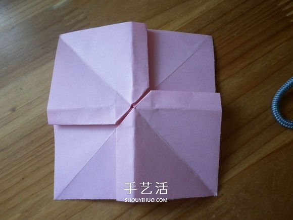 简单易学的折纸蝴蝶结 正方形纸折蝴蝶结折法