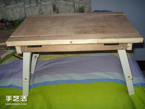 自制床上电脑桌的方法 DIY可折叠床上电脑桌