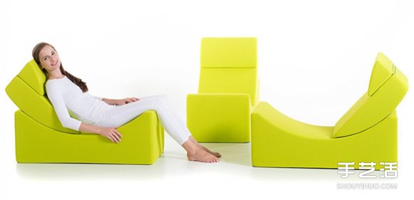 百变积木沙发设计 任你调整到舒服的角度