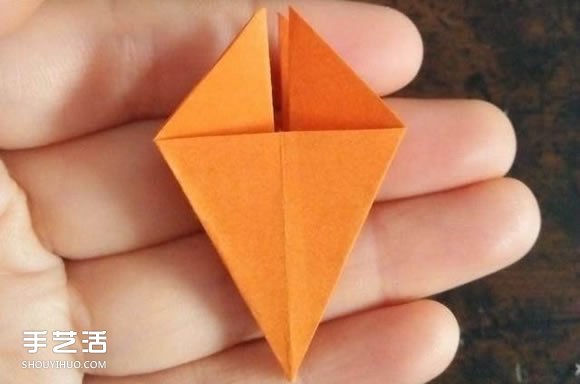 立体菱形怎么折图解 空心立体菱形折纸教程
