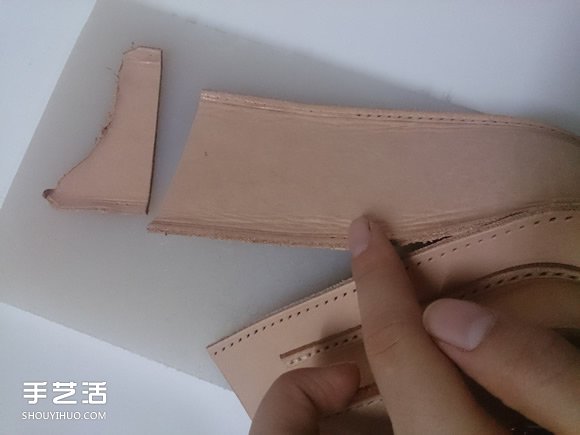 植鞣革剑桥包制作教程 自制剑桥包DIY方法图解