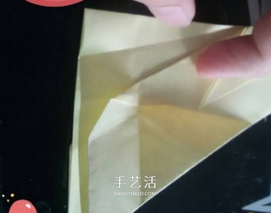 儿童折纸青蛙步骤图解 简单立体青蛙折纸教程