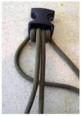 伞绳手链编法图解教程 伞绳编织手链的方法