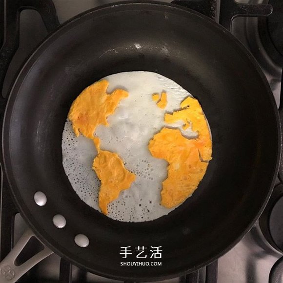 煎蛋的艺术：看看你能做出什么创意煎蛋作品