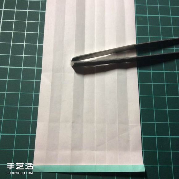 怎么折铅笔的方法图解 手工铅笔折纸步骤图