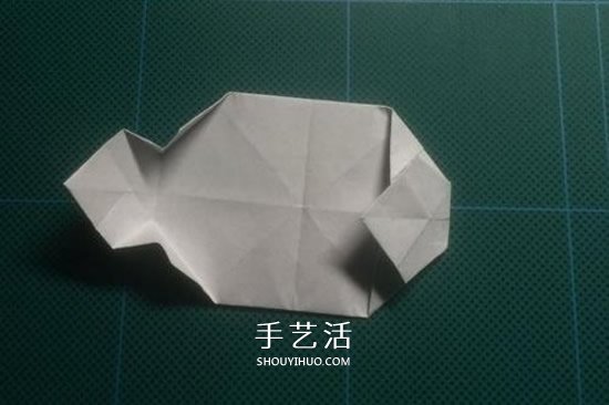儿童手工折纸大白图解 简单又可爱大白的折法