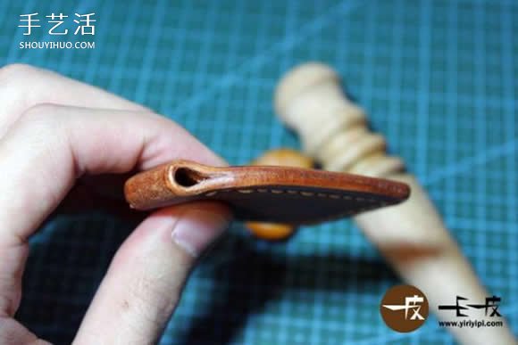 手工皮革钥匙包制作教程 DIY钥匙包教程图解