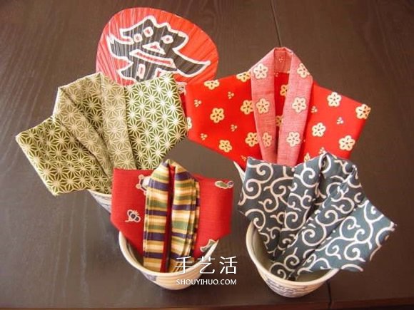 日本和服餐巾折叠图解 怎么叠衣服餐巾的教程