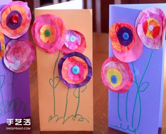 母亲节贺卡制作方法 幼儿园母亲节手工贺卡图片