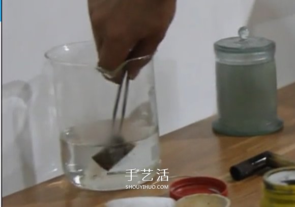 银戒指制作过程图解 DIY银戒指的方法教程