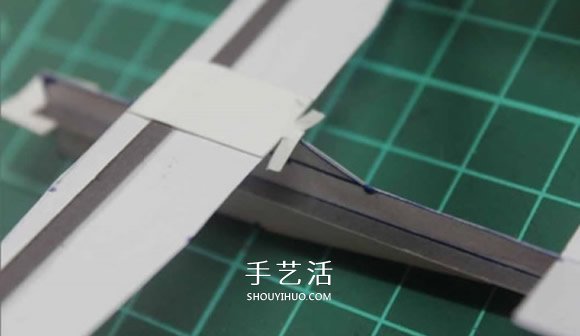 滑翔机模型的制作方法 卡纸做滑翔机模型图解