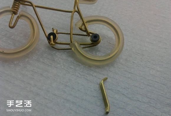 铜丝自行车制作图解 手工制作铜线自行车教程