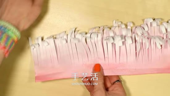 重阳节手工制作 彩纸做立体菊花的方法图解