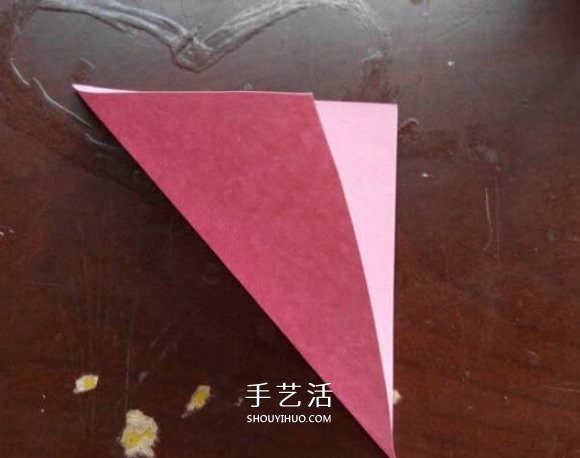 超简单的折纸教程 美丽荷花的折法步骤图解