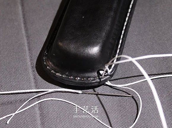 自制折叠刀保护套教程 皮革刀具保护套的做法