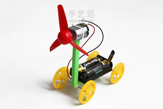手工风力小车怎么做 电动风力车的制作方法