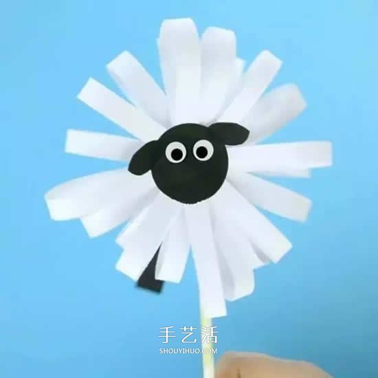 幼儿园彩色卡纸手工制作 简单DIY可爱小动物