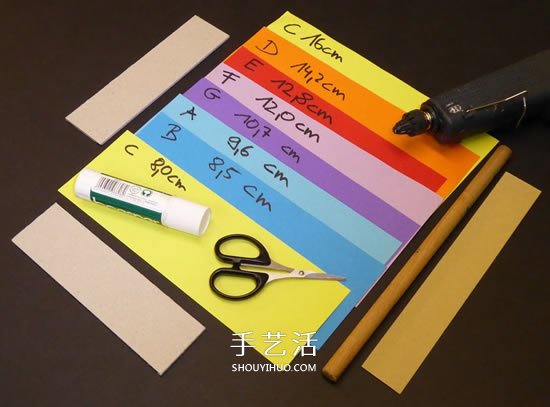 自制简易排箫的方法 儿童用卡纸做排箫玩具