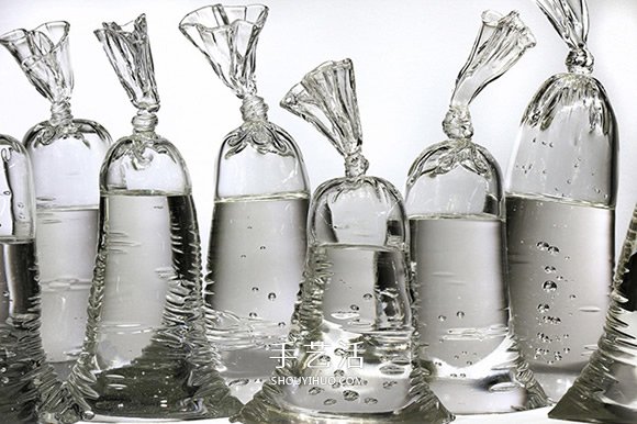 这不是一袋水！手工打造超逼真的玻璃雕塑