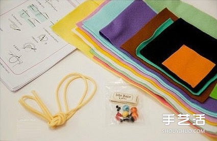 简单布艺小手工：可爱小动物的制作方法图解