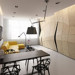 将60平米小空间利用到极致的家居装潢设计