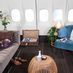 客机座舱翻新居家空间 提供完美住宿体验