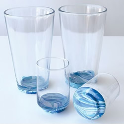 指甲油改造玻璃杯 DIY独一无二的漂亮水杯