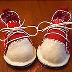 手工制作宝宝的布鞋教程