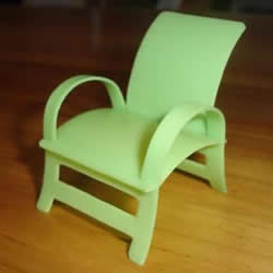 洗洁精瓶子废物利用DIY制作迷你椅子模型