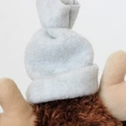 布艺手工：给玩具小熊做顶帽子