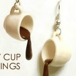 超轻粘土DIY制作个性咖啡杯挂饰的方法图解