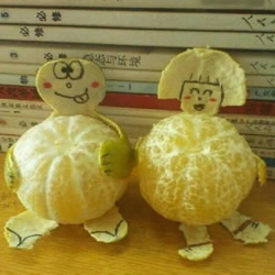 橘子DIY有趣的玩偶