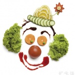 蔬菜DIY的小丑头像