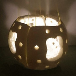 创意柚子皮灯笼的做法 如何用柚子皮做灯笼