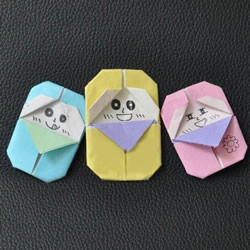 折纸娃娃的制作方法 简单小宝宝的折法图解