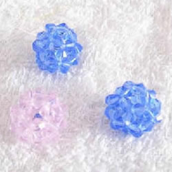 串珠水晶球制作方法 详细水晶球用串珠做图解