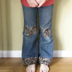 宝宝裤子加长的方法 儿童裤子改造加长图解