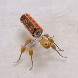 电路板电子元件变废为宝 DIY手工制作小蜘蛛