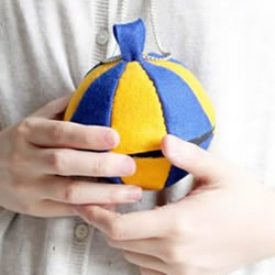 球形拼布包的做法 自制圆球拼布包的方法