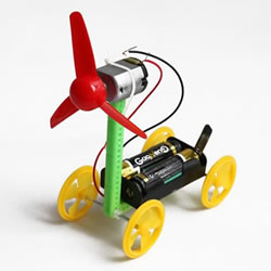 手工风力小车怎么做 电动风力车的制作方法