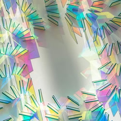 利用分色玻璃 DIY制作绚烂缤纷的光之艺术