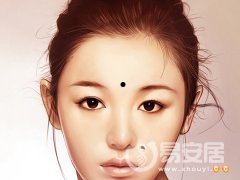 玉天玑痣相之脸上的痣图解：女人印堂有痣代表什么